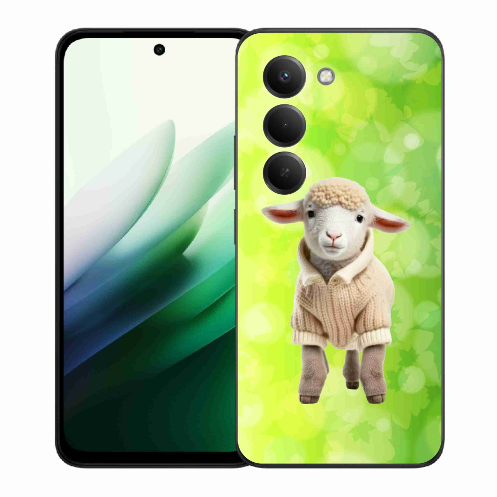 Gél borítás mmCase a Xiaomi Redmi 15 5G-hez - bárány pulóverben