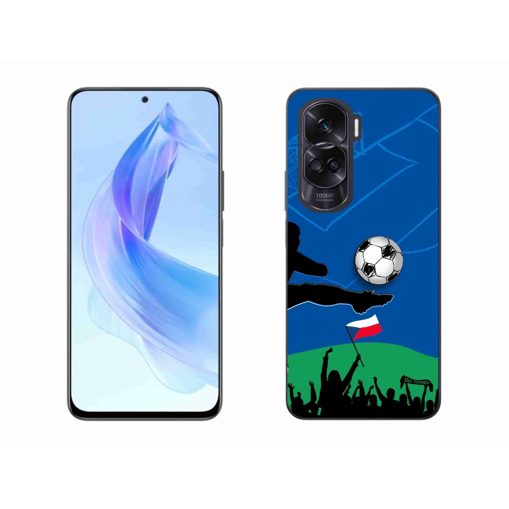 Gél borítás mmCase a Honor 90 Lite-hoz - futballszurkolóknak