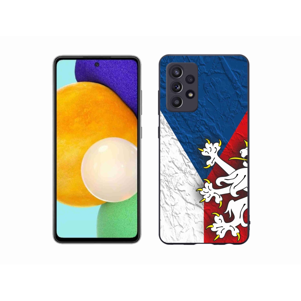 Gél védőhuzat mmCase Samsung Galaxy A52/A52 5G - cseh zászló 1