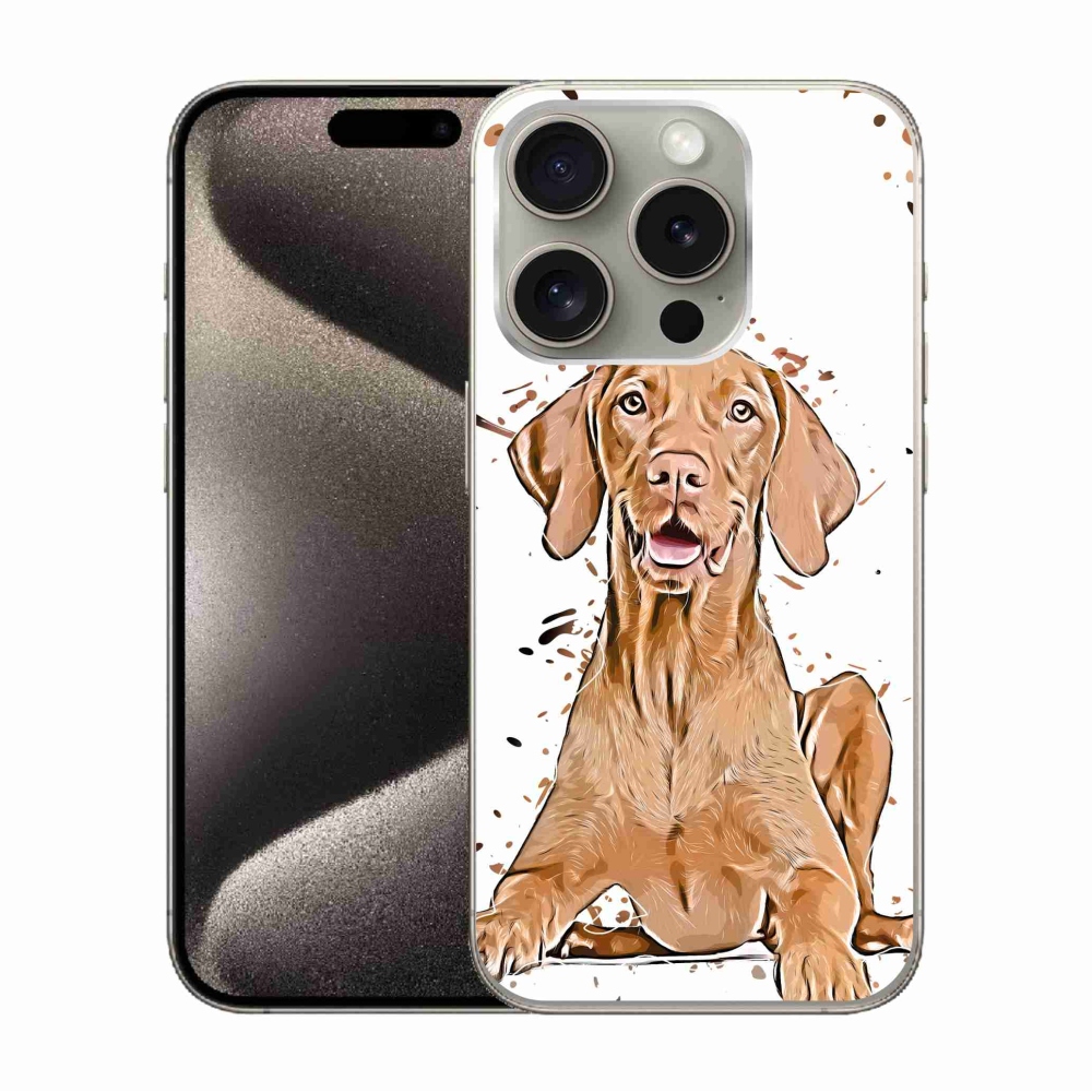 Zselés borítás mmCase iPhone 15 Pro készülékhez - maďar