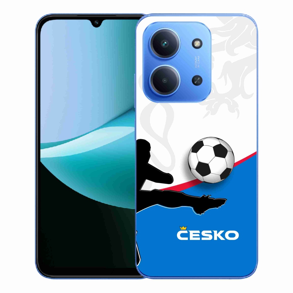 Gél borítás mmCase a Xiaomi Redmi 15C 4G/5G (173mm) - futball Csehország 3