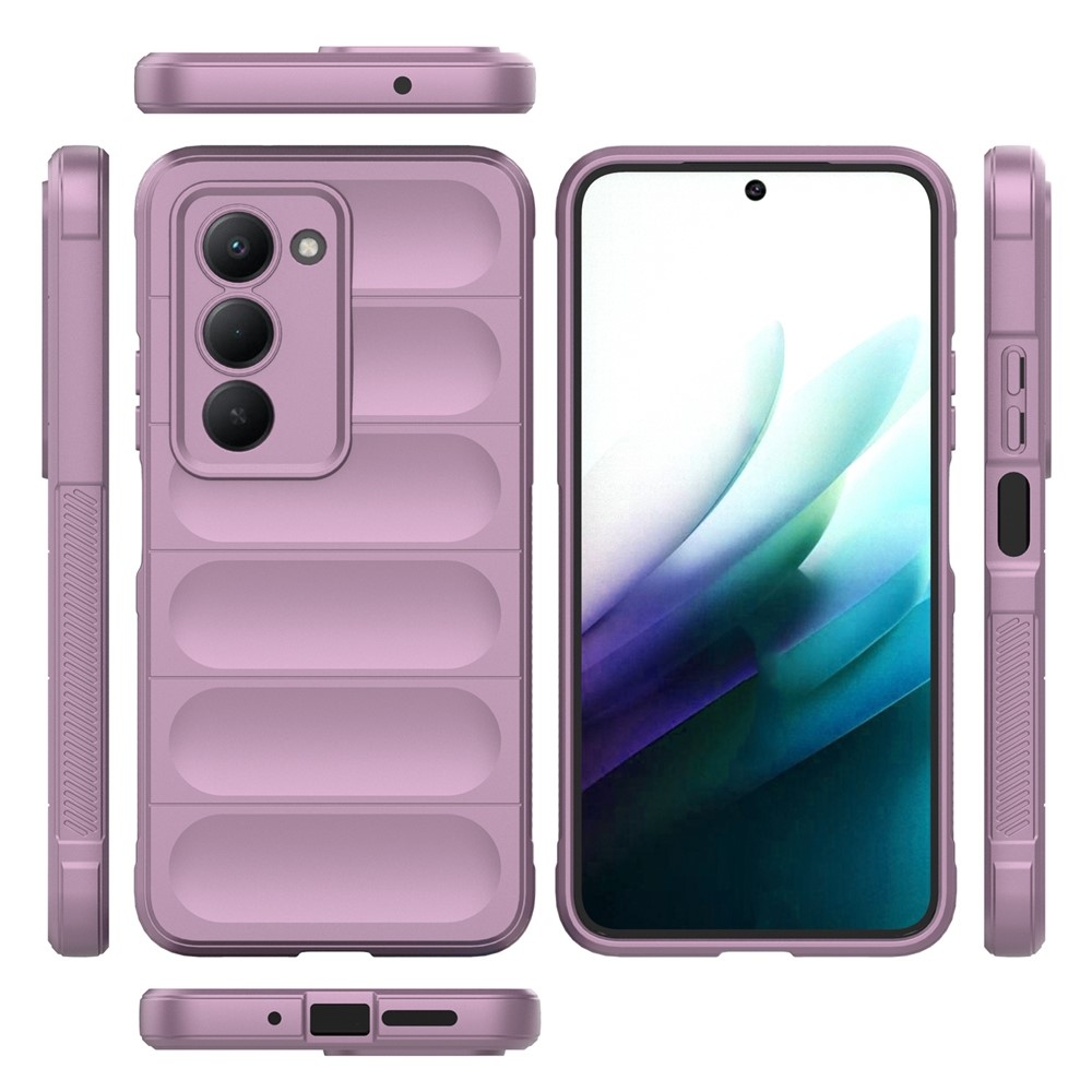 Rugg tartós zselés tok Xiaomi Redmi 15 4G (171mm) - világos lila