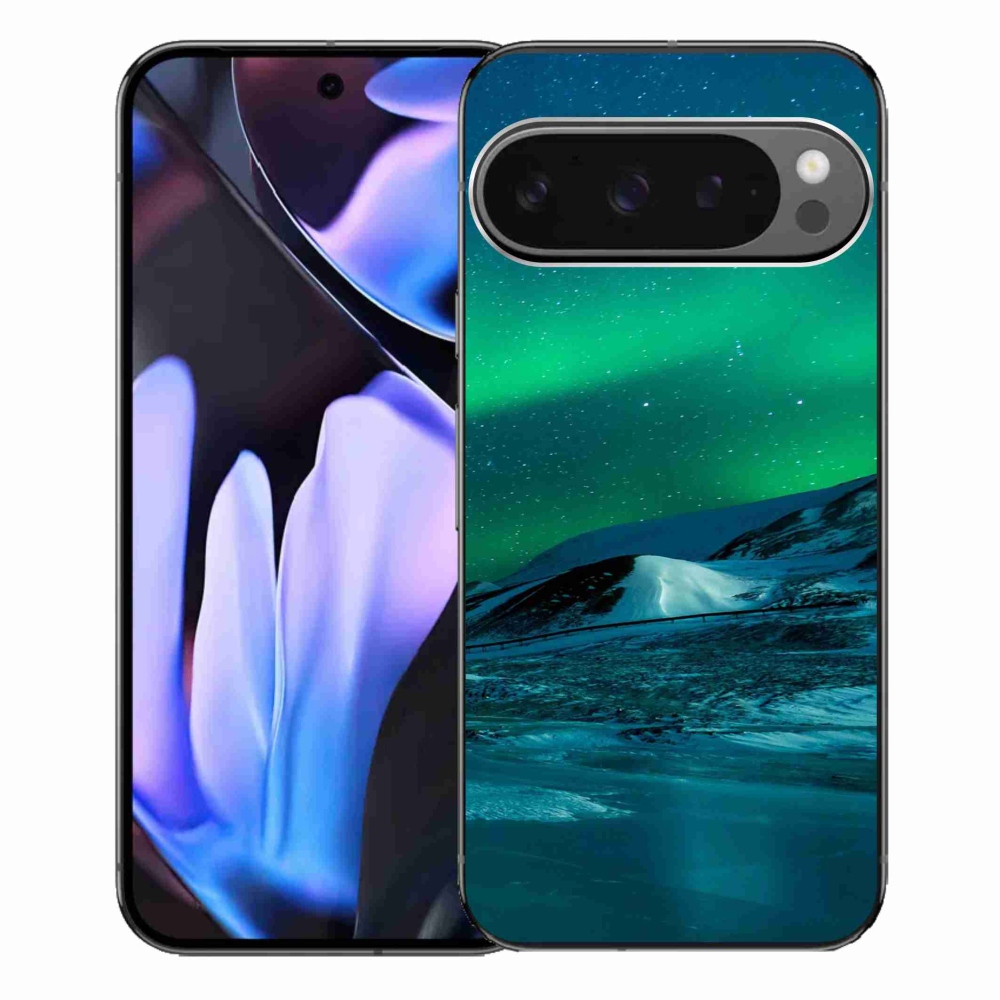 Gél borítás mmCase a Google Pixel 9 Pro XL számára - sarki fény