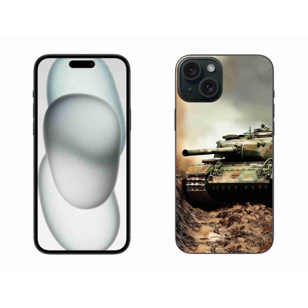 Gél védőburkolat mmCase iPhone 15 Plus készülékhez - tank