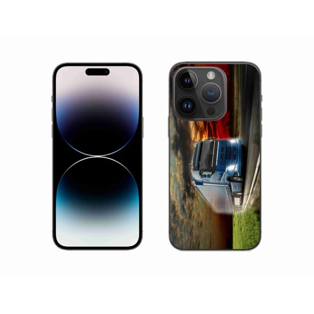 Zselés borítás mmCase iPhone 14 Pro készülékhez - teherautó 4