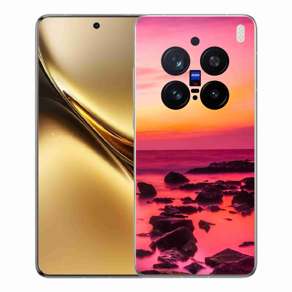 Zselés borítás mmCase a Vivo X200 Pro 5G készülékhez - Sea and Glow