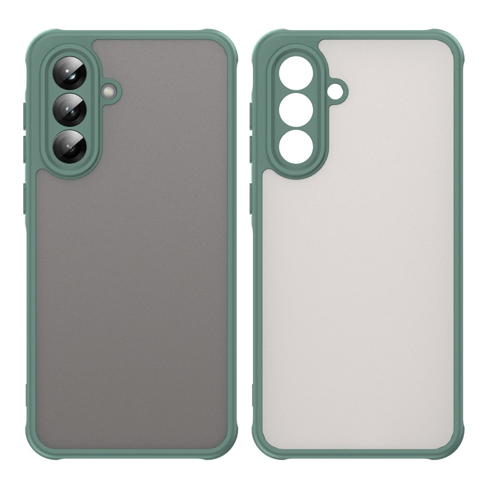 Zselés tok kemény hátlappal Samsung Galaxy A56 5G - zöld