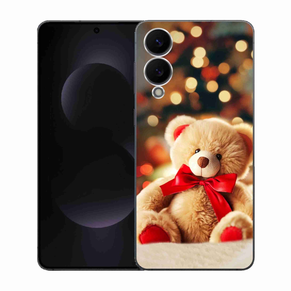 Zselés borítás mmCase Samsung Galaxy S25 Edge készülékhez - mackó