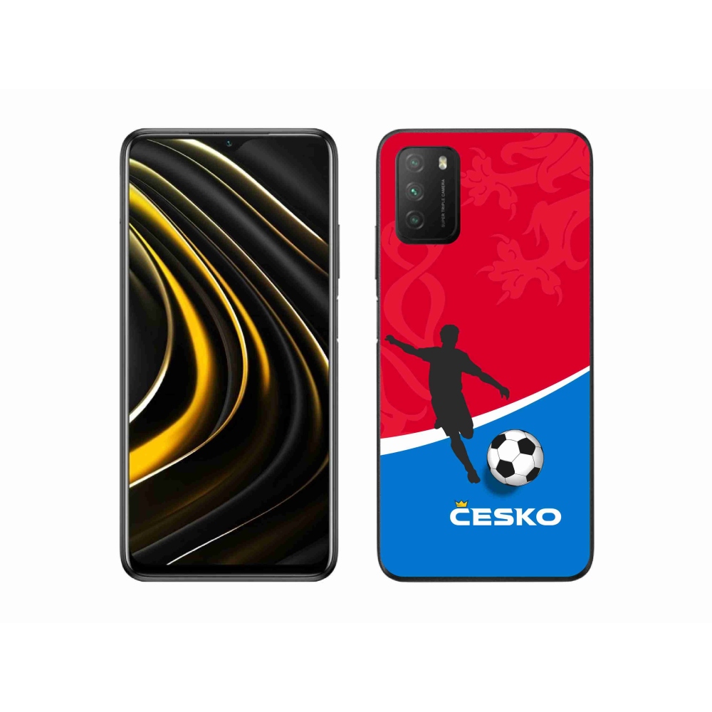 Gél borítás mmCase a Xiaomi Poco M3-hoz - foci Csehország