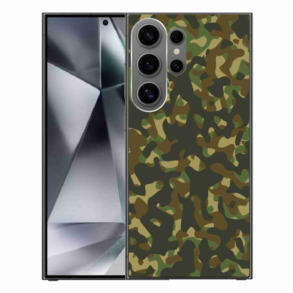 Gél védőhuzat mmCase Samsung Galaxy S24 Ultra - terepszínű mintázat 1