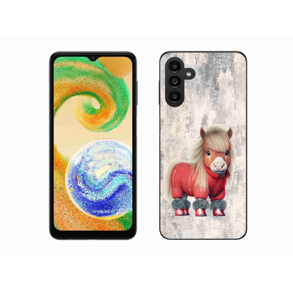 Zselés borítás mmCase Samsung Galaxy A04s (164.7x76.7x9.1mm) - póni pulóverben