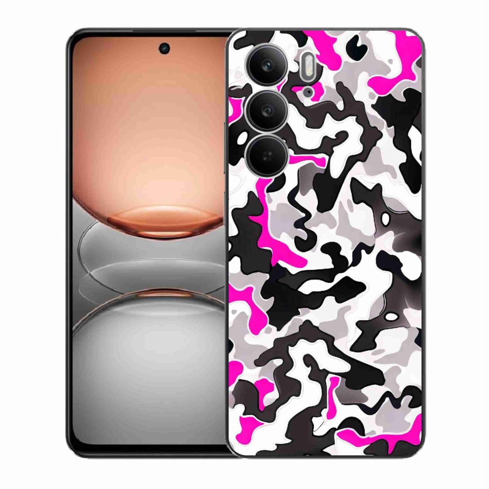 Gél borítás mmCase a Realme C75 készülékhez - álcázó minta 5