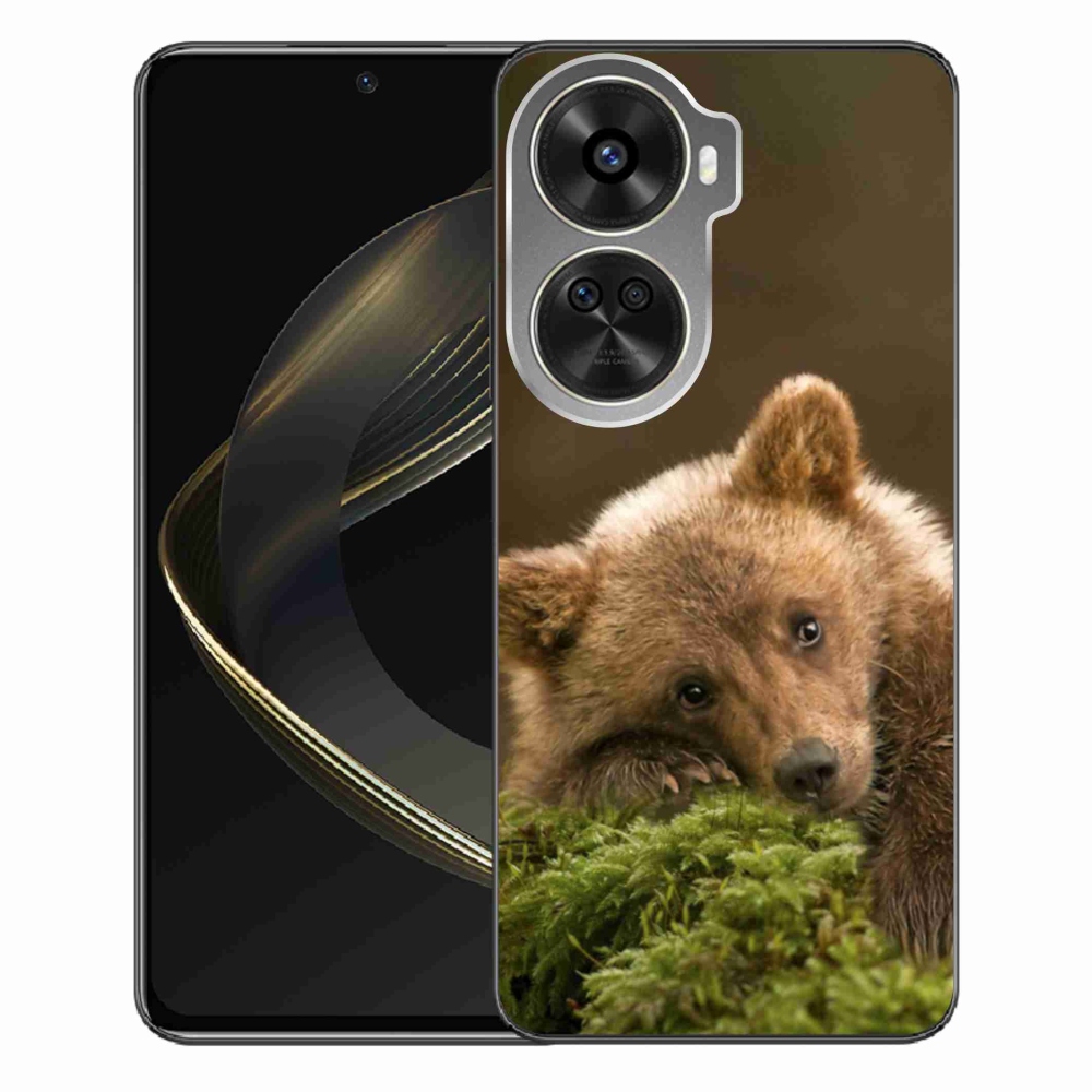 Gél borítás mmCase a Huawei Nova 12 SE számára - medve