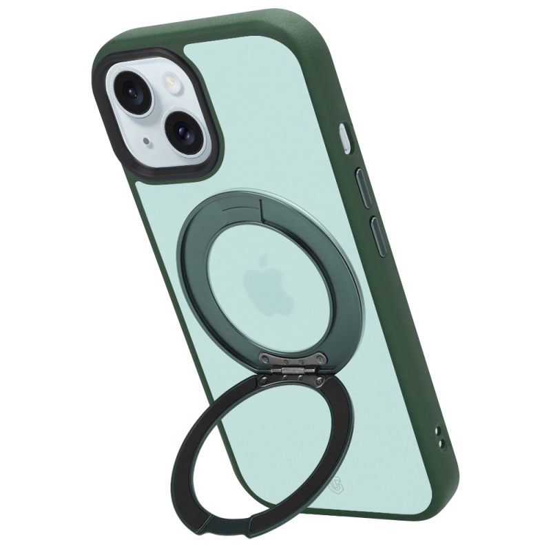 Tactical MagForce Hyperstand tok az Apple iPhone 15-hez, Forest Green színben
