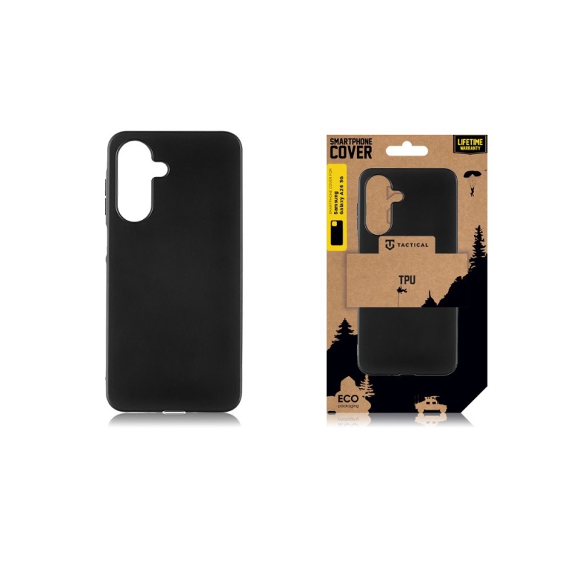 Taktikai TPU borítás Samsung Galaxy A26 5G fekete színűhöz