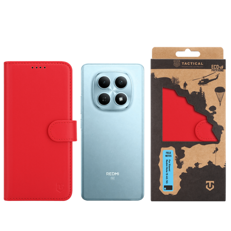 Taktikai terepi megjegyzések a Xiaomi Redmi Note 15 4G/5G Red számára