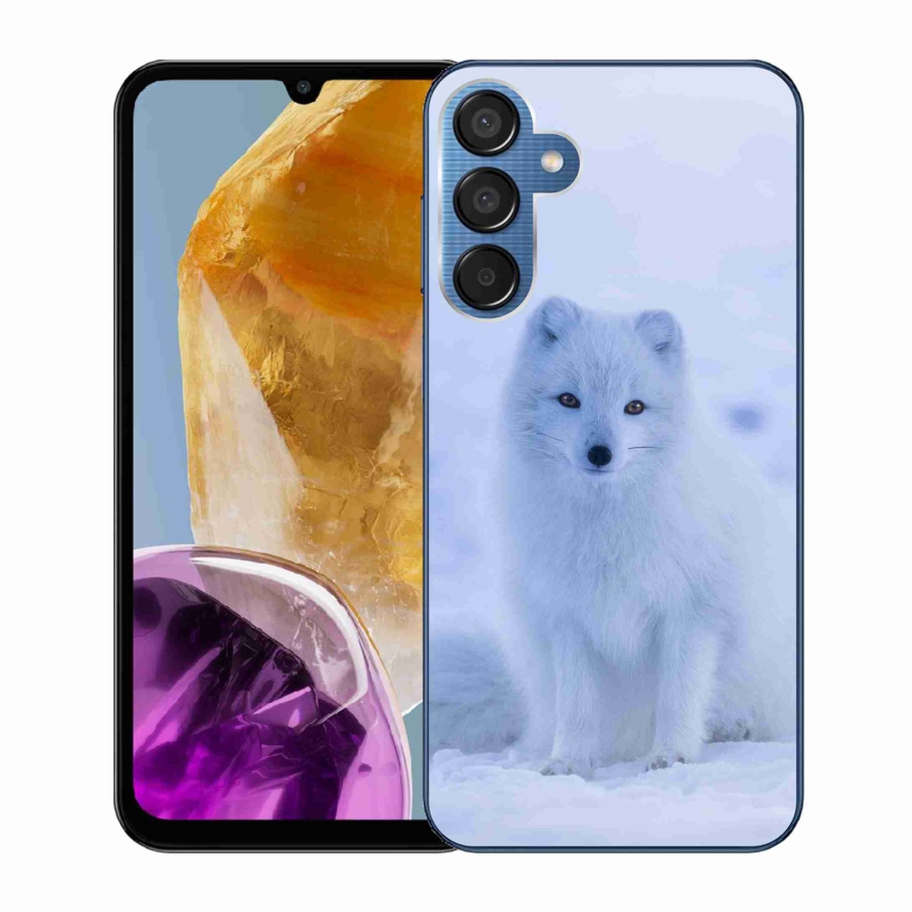 Gél védőhuzat mmCase Samsung Galaxy M15 5G - polár róka