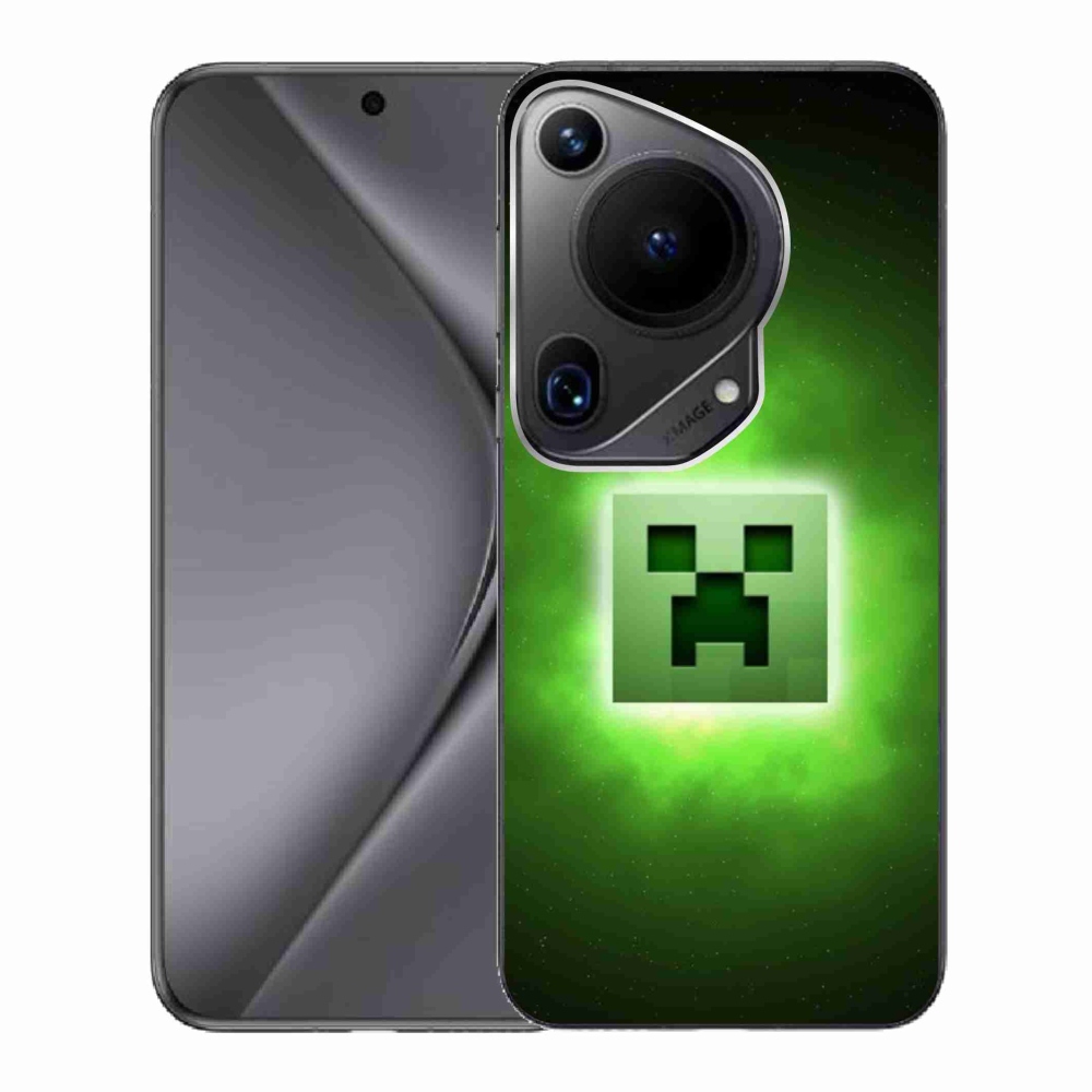 Gél borítás mmCase a Huawei Pura 70 Ultra számára - minecraft
