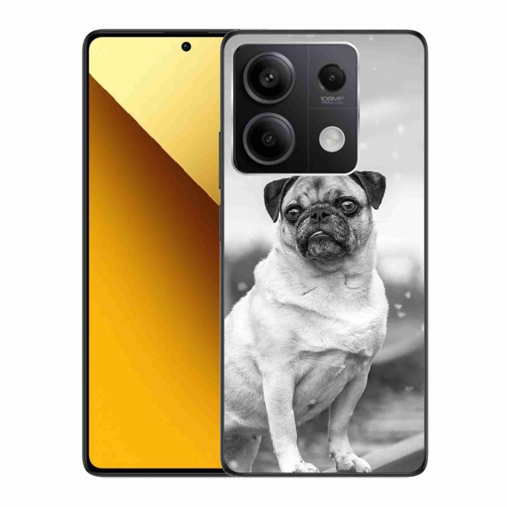 Gél tok mmCase a Xiaomi Redmi Note 13 5G-hez - mopsz
