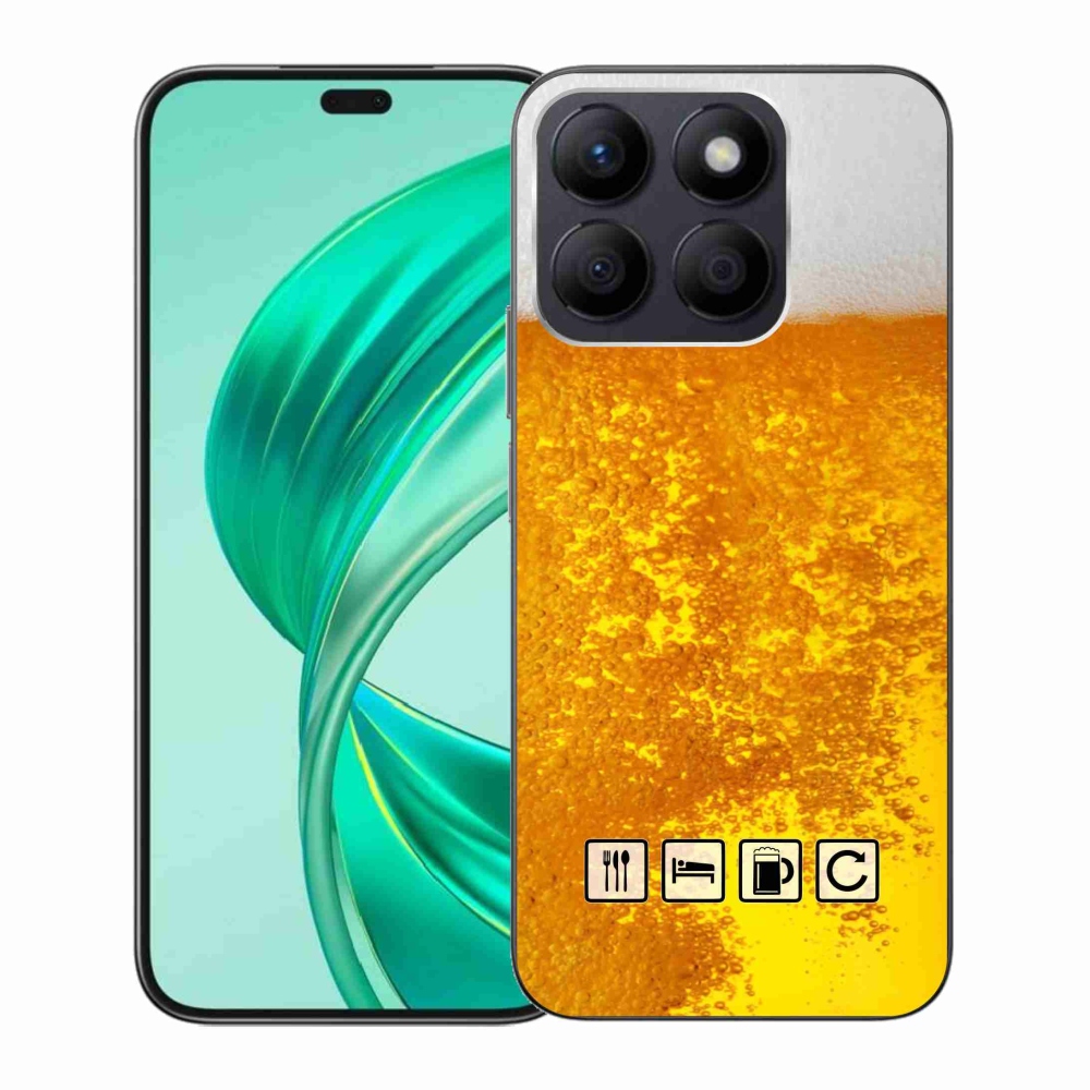 Zselés borítás mmCase a Honor X8b-hez - sör motívum 3
