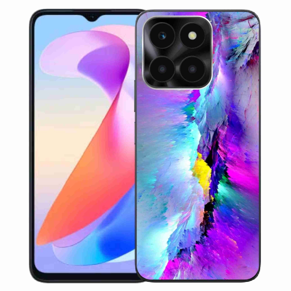 Zselés borítás mmCase a Honor X6a számára - absztrakt