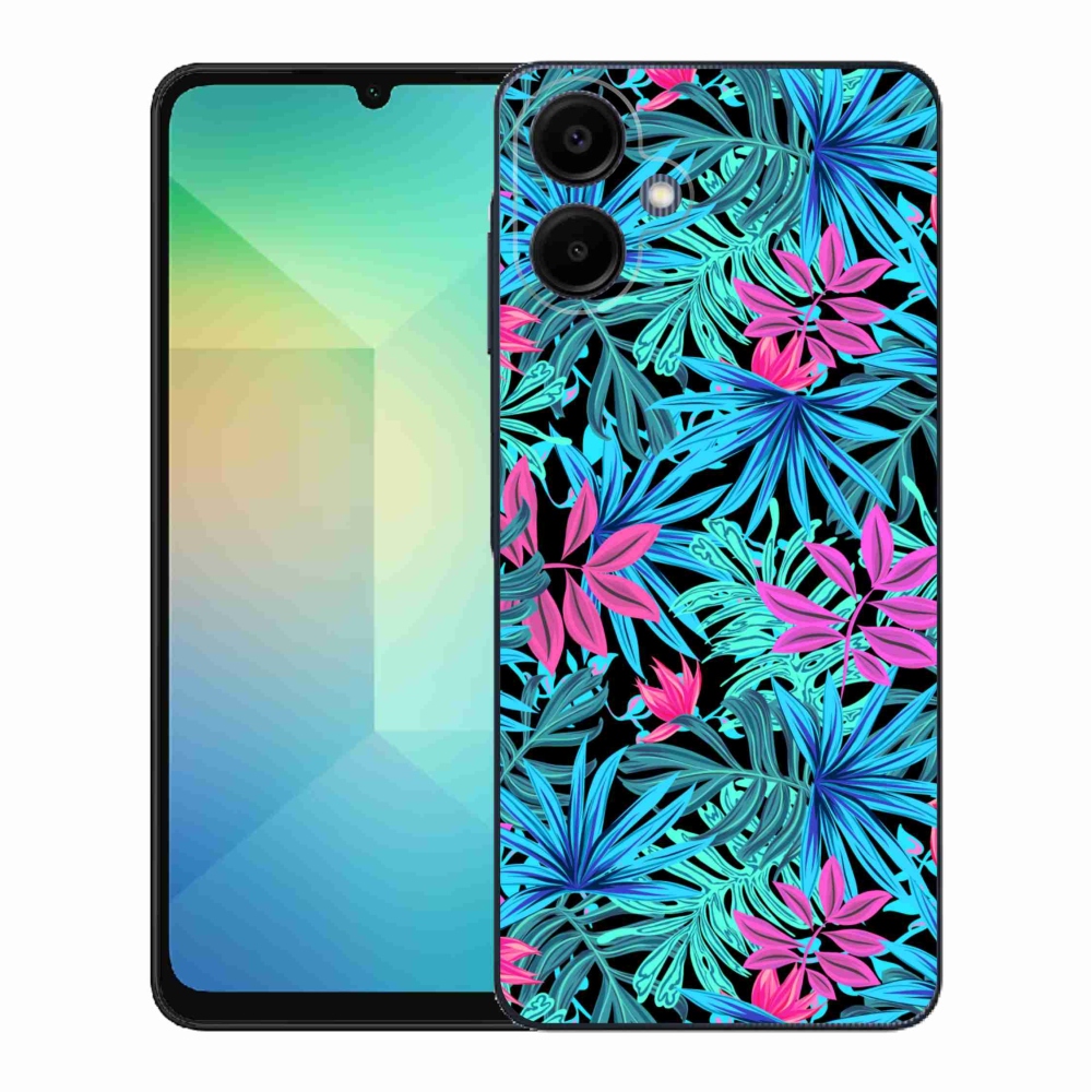 Gél borítás mmCase Samsung Galaxy A06 4G - virágok 3