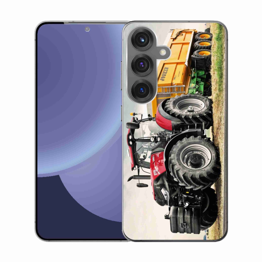 Gél védőhuzat mmCase Samsung Galaxy S25 - traktor 3