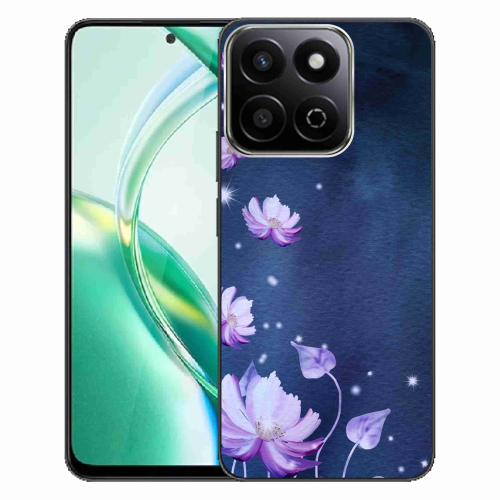 Gél tok mmCase a Honor 200 Smart 5G számára - hulló virágok