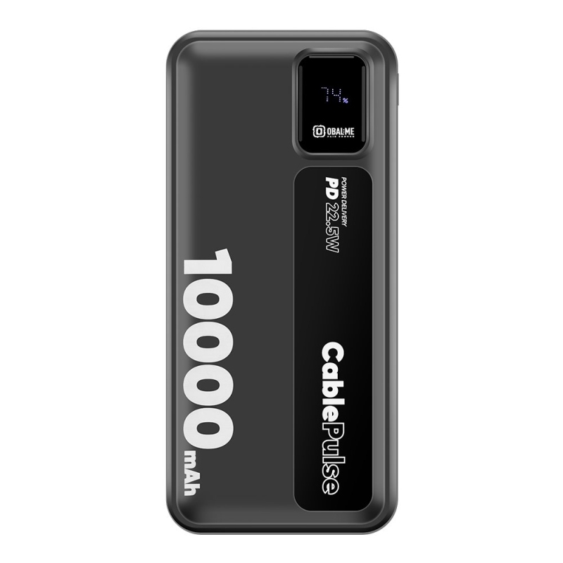 CSOMAGOLÁS: ME CablePulse Powerbank 10000mAh 22,5W Fekete