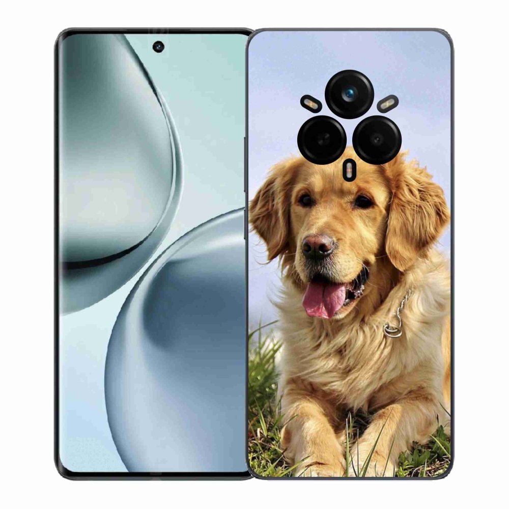 Gél borítás mmCase a Realme 14 Pro+ 5G számára - arany retriever
