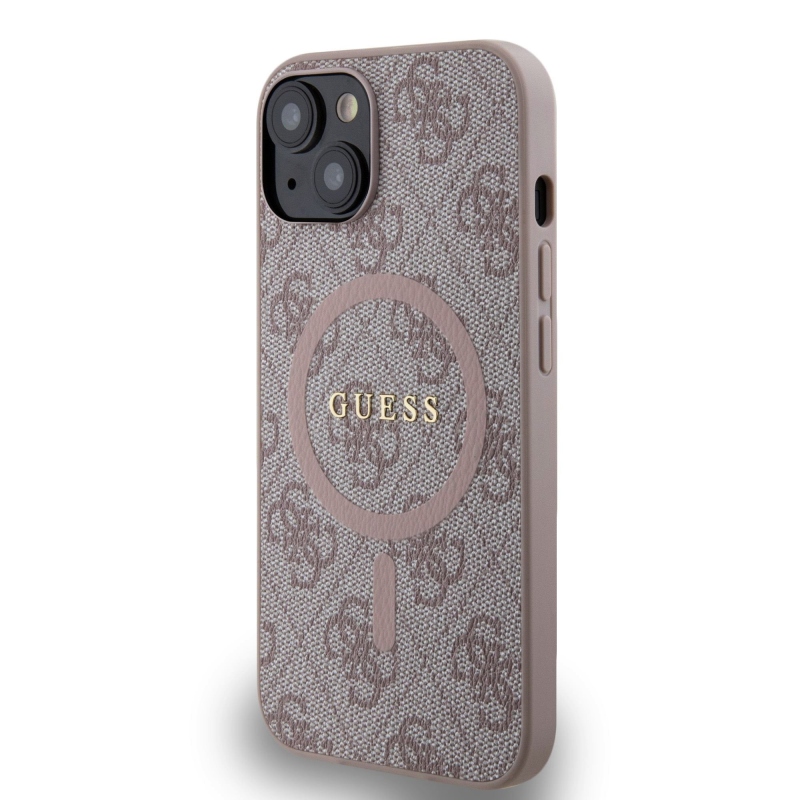 Guess 4G hátlap iPhone 14 rózsaszín