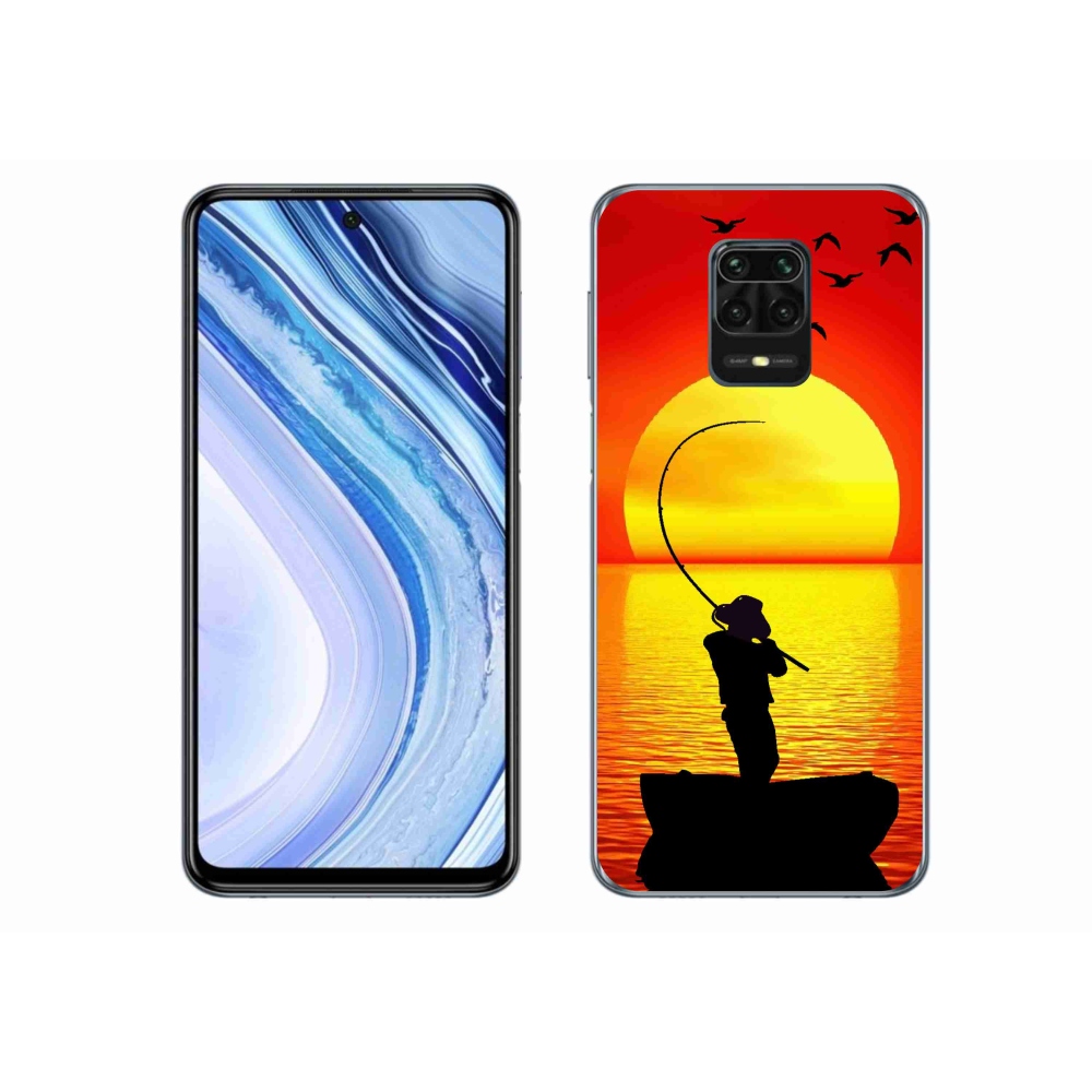 Gél borítás mmCase a Xiaomi Redmi Note 9 Pro számára - halászat