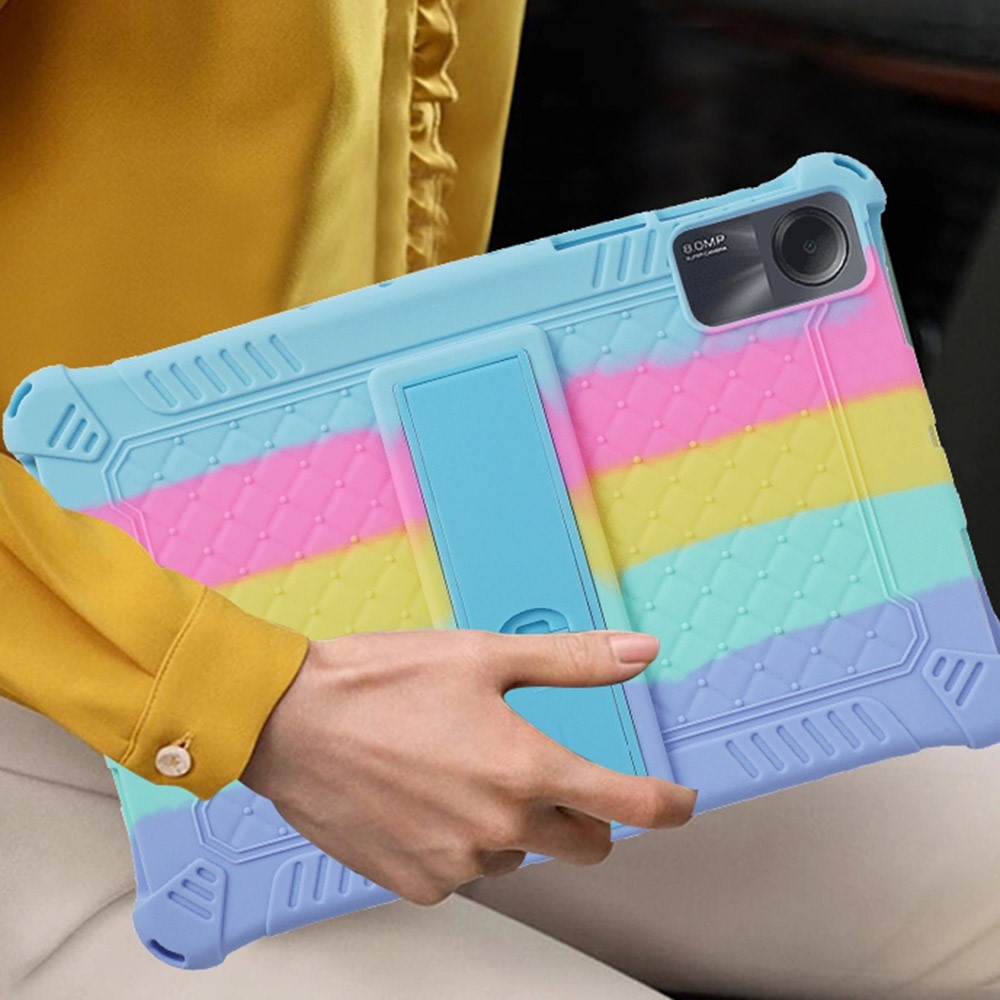 Szilikon borító pánttal Xiaomi Redmi Pad SE-hez - szín/rózsaszín