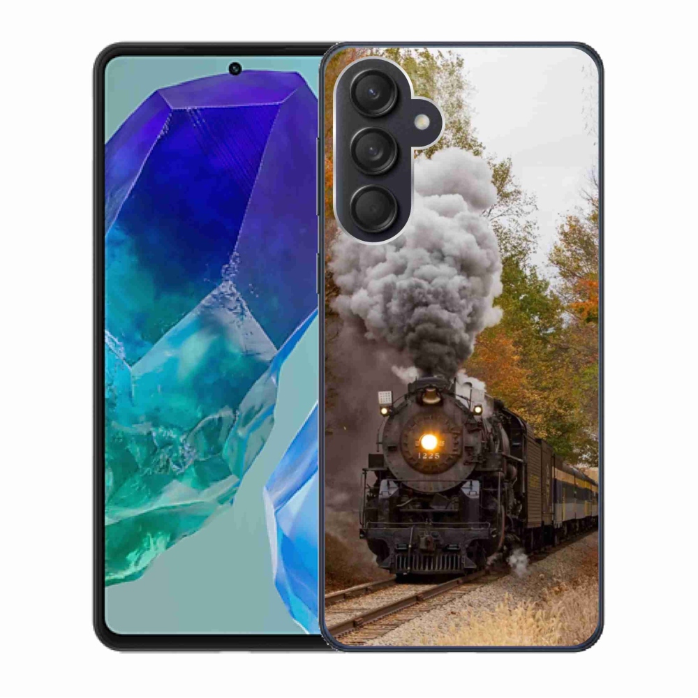 Zselés borítás mmCase Samsung Galaxy M55 5G - vonat 1