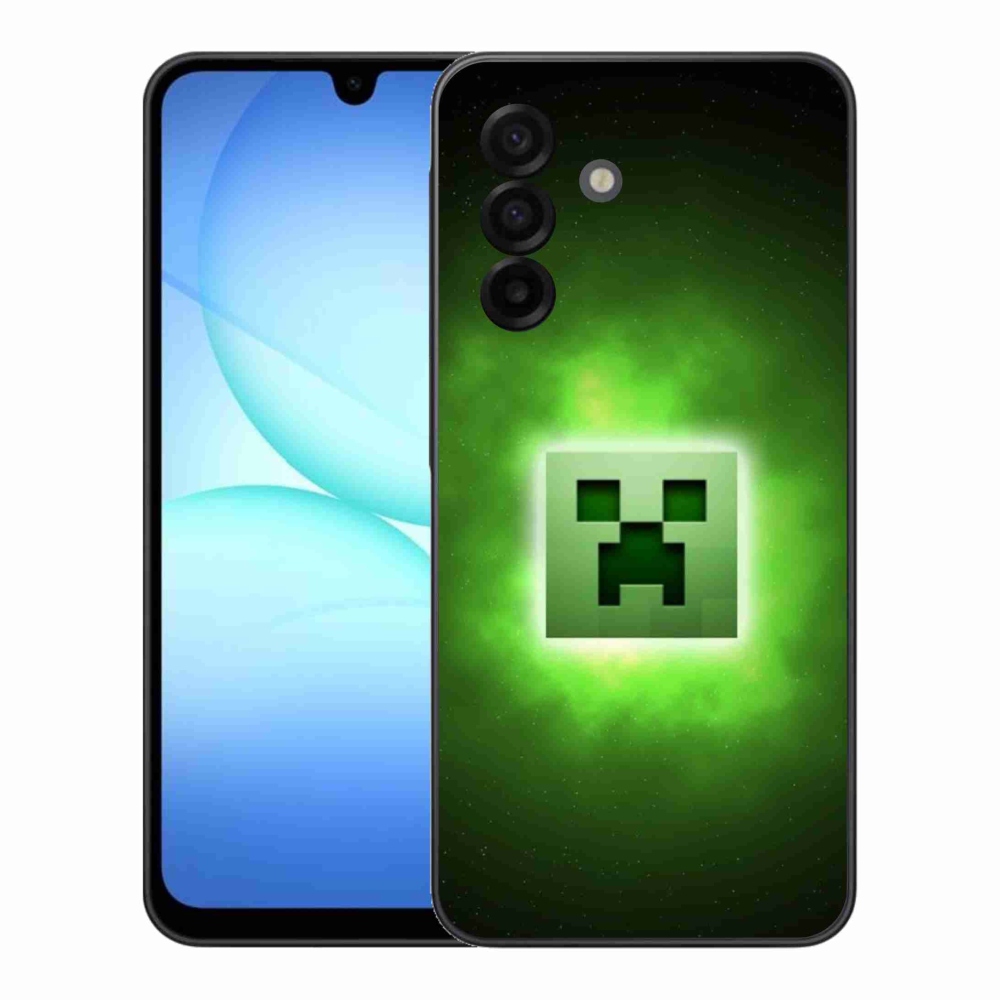 Gél borítás mmCase Samsung Galaxy A17 4G/5G - minecraft