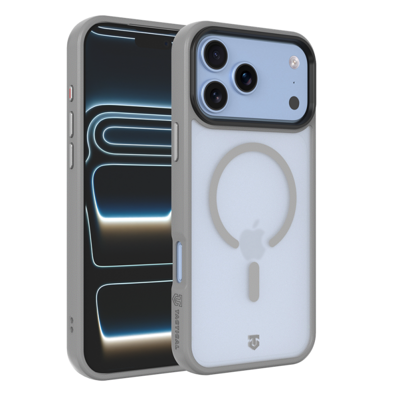 Tactical MagForce Hypersand tok az Apple iPhone 18 Pro/17 Pro készülékhez, világosszürke