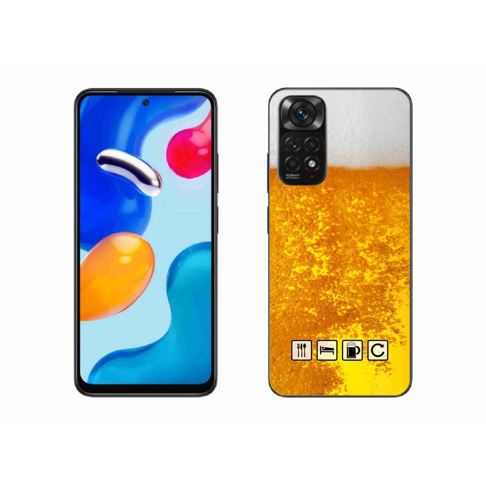 Gél borítás mmCase a Xiaomi Redmi Note 11S 4G-hez - sör motívum 3