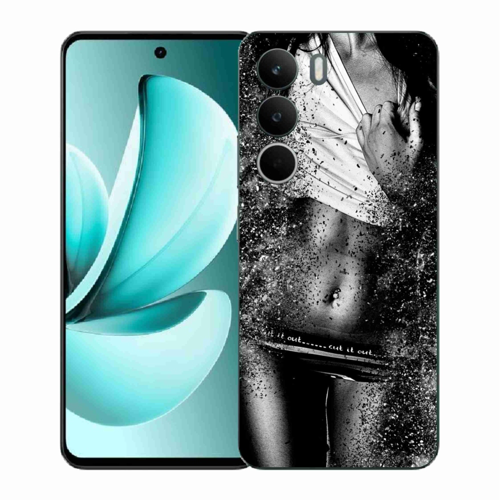 Gél borító mmCase a Realme C71 készülékhez - szexi nő 1