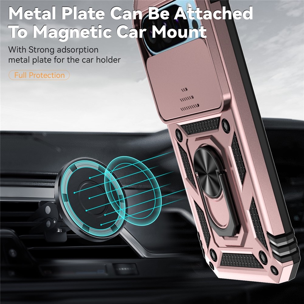 Csúszásálló borítás a Google Pixel 10 Pro/Pixel 10/9 Pro/9 készülékhez - rózsaarany színben