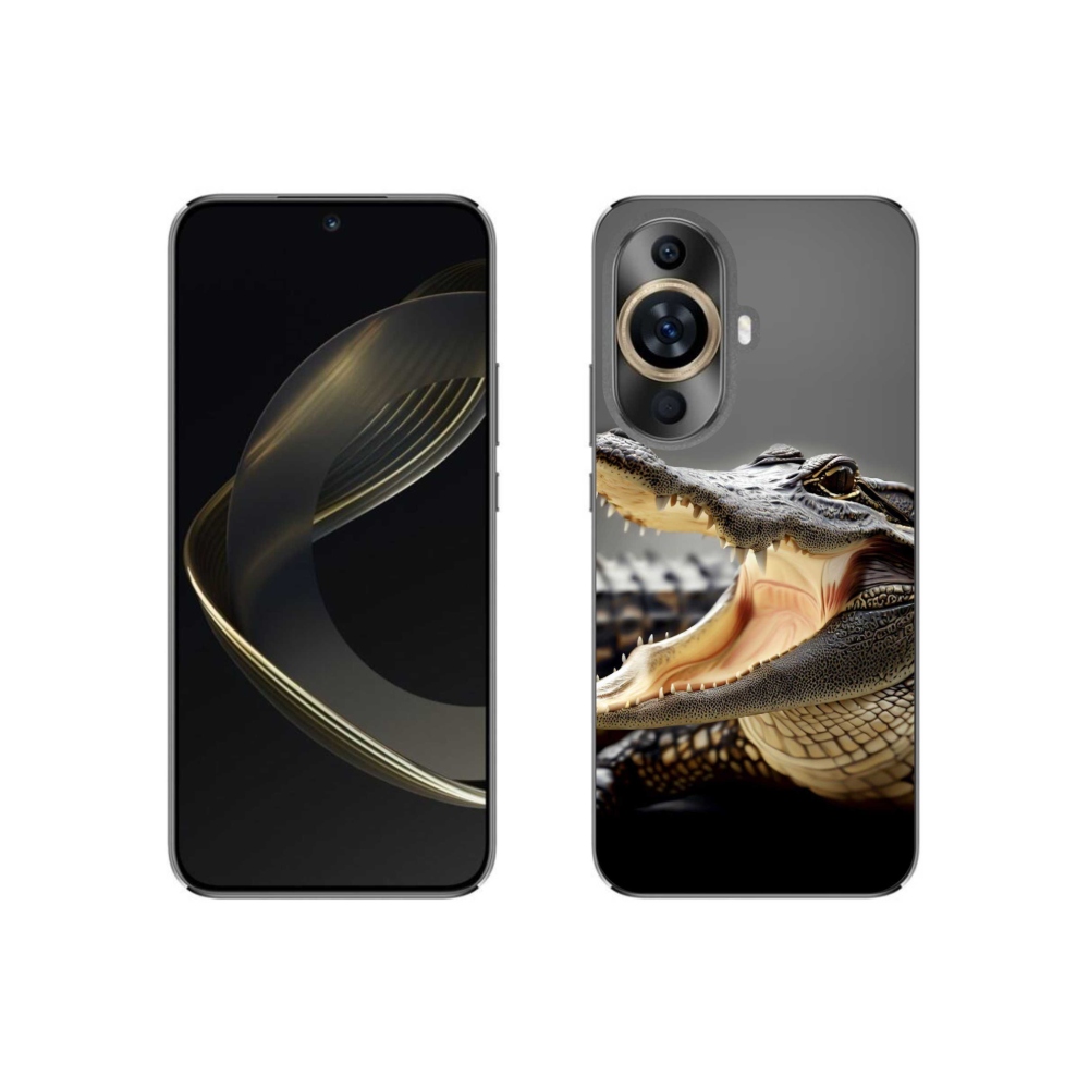Gél borítás mmCase a Huawei Nova 11 készülékhez - krokodil