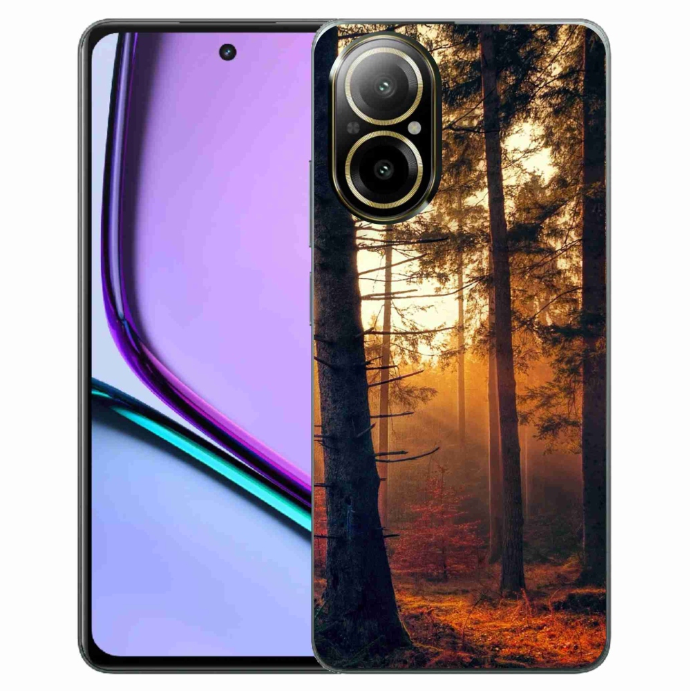 Gél tok mmCase a Realme C67 készülékhez - erdő