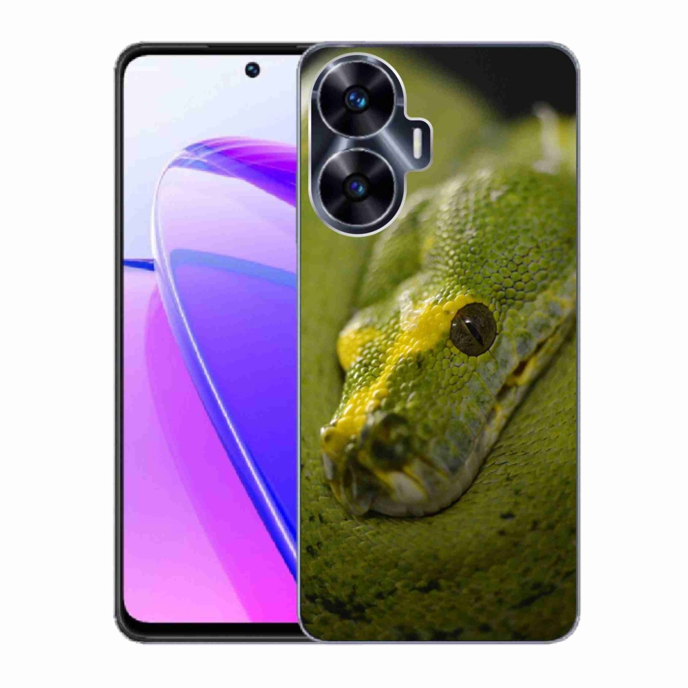 Zselés borítás mmCase a Realme C55 készülékhez - kígyó 2