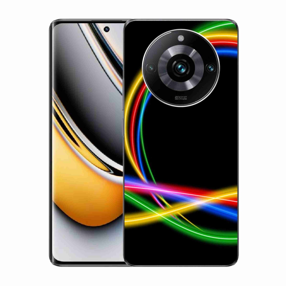 Gél tok mmCase a Realme 11 Pro/11 Pro+ készülékhez - neon körök