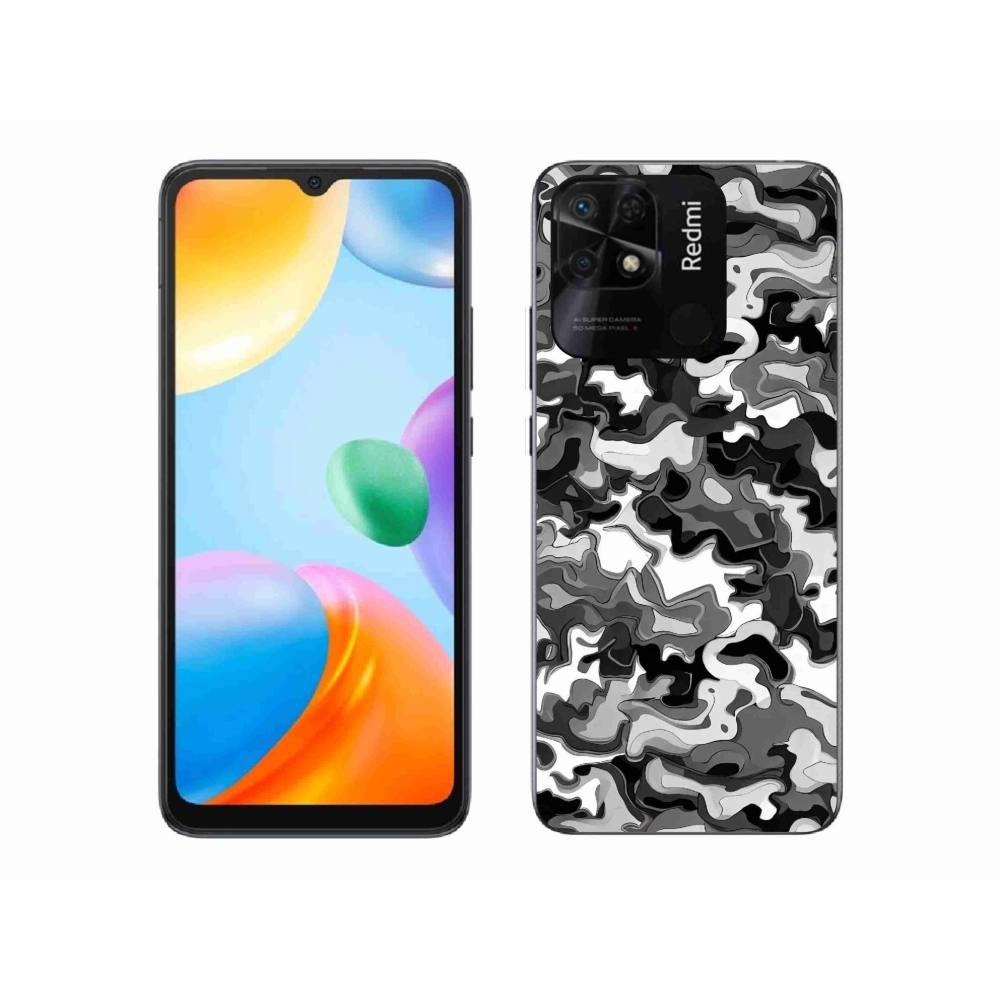 Gél borítás mmCase a Xiaomi Redmi 10C-hez - terepszínű minta 3