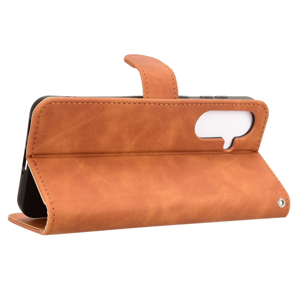 Feel book tok a Samsung Galaxy A36 5G készülékhez - barna