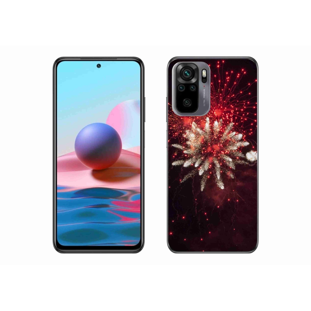Gél borítás mmCase a Xiaomi Redmi Note 10 4G - tűzijátékhoz
