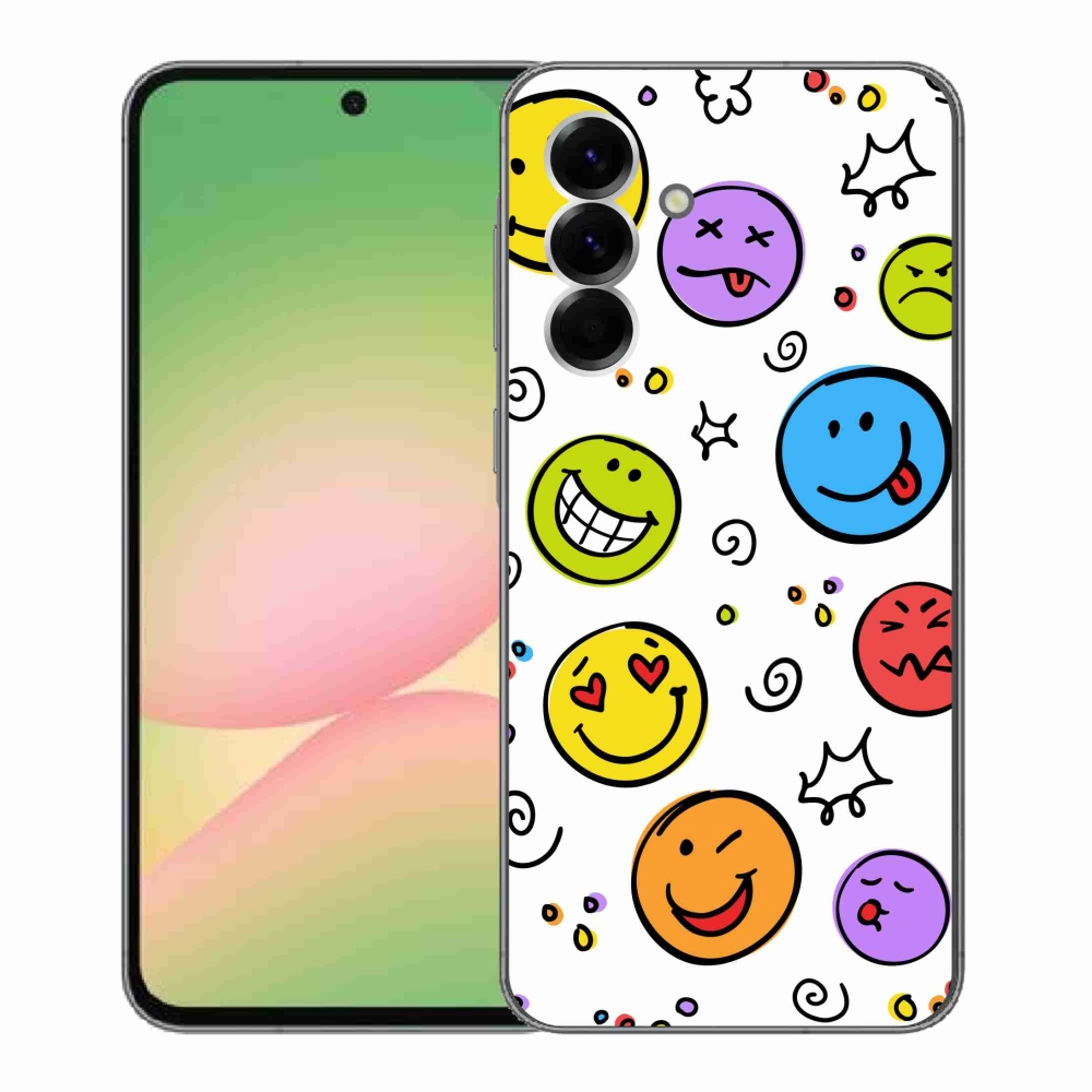 Gél borítás mmCase Samsung Galaxy A56 5G - smiley-khoz