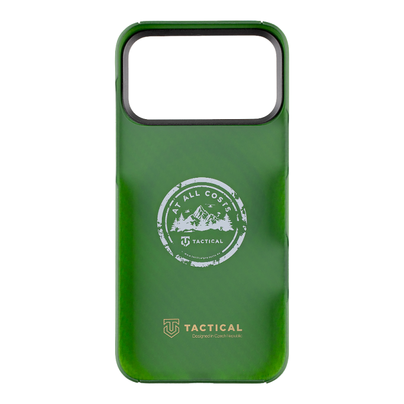 Taktikai MagForce Aramid borító az Apple iPhone 17 Pro Max készülékhez Zöld varangyos varangy