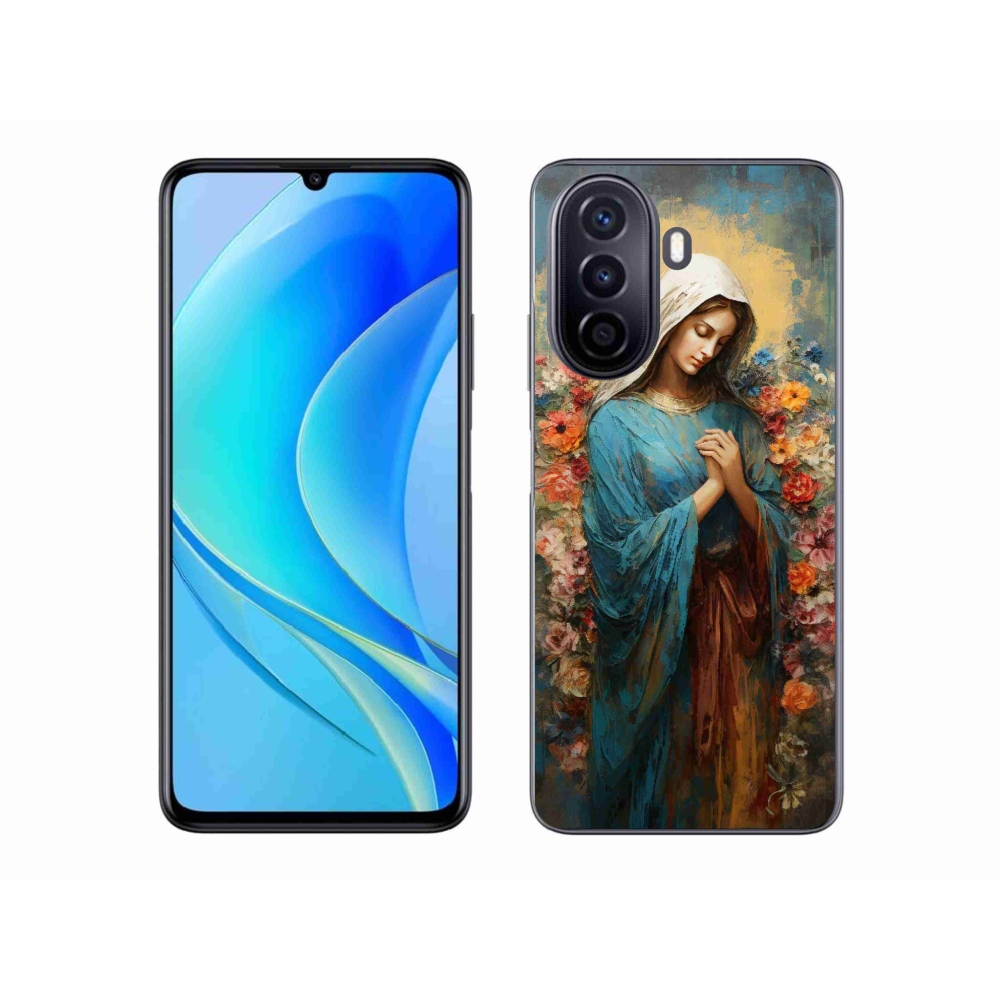 Gél borítás mmCase a Huawei Nova Y70-en - szent nő