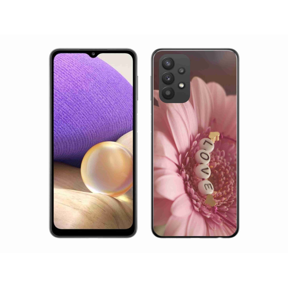 Gél borítás mmCase Samsung Galaxy A32 5G - medál szerelem